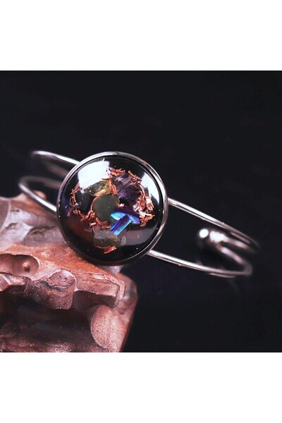 Ezera Βραχιόλι Orgonica SALENA με Αμέθυστο, Κιτρίνη, Πράσινη Αβεντουρίνη, Κόκ...