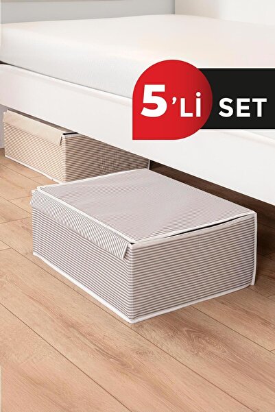 St Morritz 5 Pieces Under-Bed Storage Organizer Box