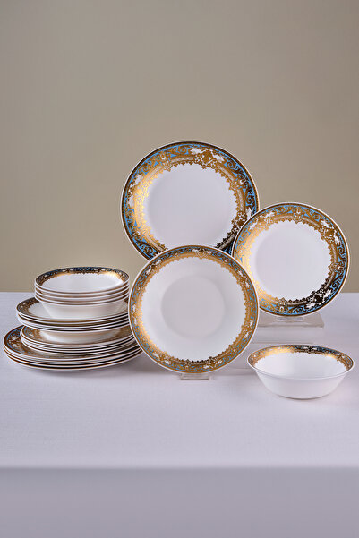 Karaca Royal Opal Cam 24 Parça 6 Kişilik Yemek Takımı