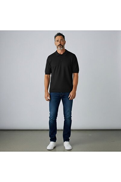 WALKONT DYNAMO 263 ΜΑΥΡΟ ΑΝΔΡΙΚΟ ΜΠΛΟΥΖΑΚΙ ΠΟΛΟ ΜΕ ΓΙΑΚΑ