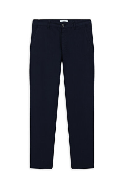 Kiğılı 7 Drop Slim Fit Slim Fit Side Pocketed Stretch Fabric Canvas / Chino T...