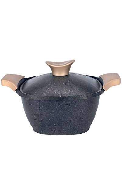 Neoklein Τετράγωνη κατσαρόλα με καπάκι 22εκ., ΜΑΥΡΟ χρώμα