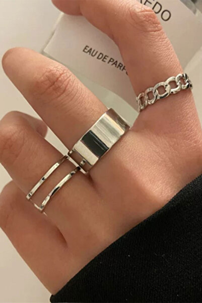 dorbe radiant silver sparkle exquisite crystal rings set for women