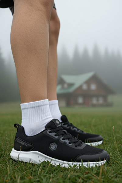 lumberjack MR-9113 Μαύρα Unisex Άνετα Καθημερινά Αθλητικά Παπούτσια