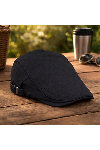 Summer Canvas Solid Color English Cap – Adjustable, Lightweight and Stylish Design