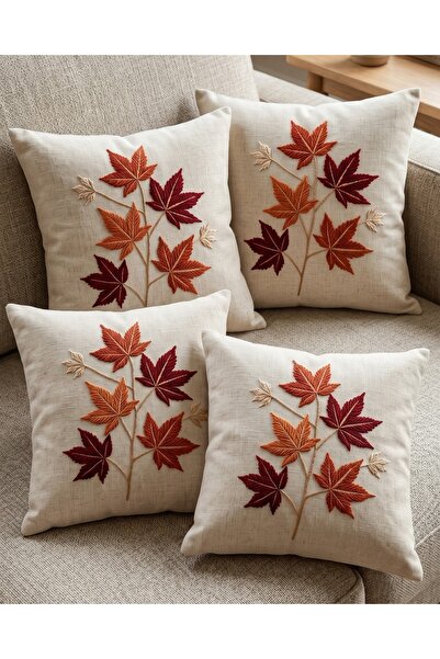 menesahome Σετ 4 καλύμματα μαξιλαριών με ψηφιακή εκτύπωση σε μποέμ στυλ με μο...