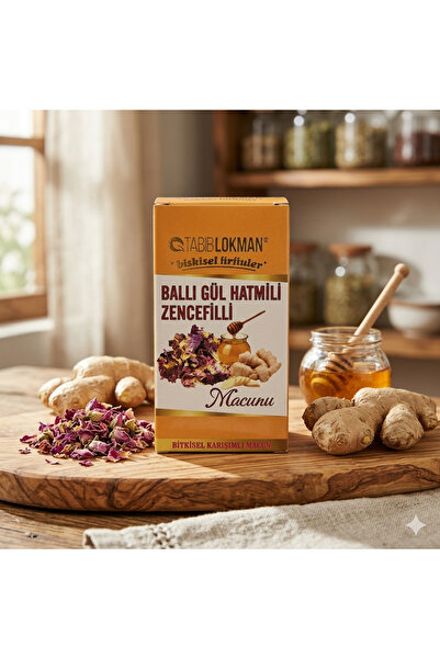 kademgiller Ballı Gül Hatmili Zencefilli Macun