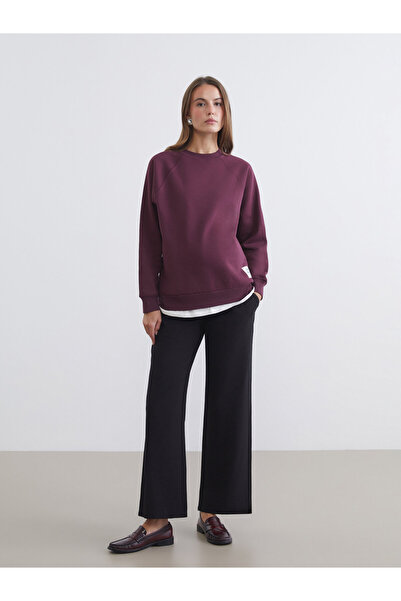 LC Waikiki Pantaloni de damă cu talie elastică reglabilă și croială largă