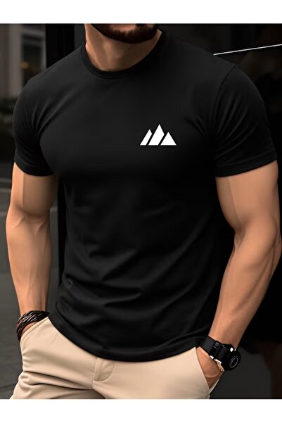 H&GHAMLEGİYİM Μπλουζάκι με στάμπα. Κοντομάνικο καλοκαιρινό & ανοιξιάτικο casu...