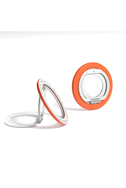 Youngkit Magnetik 360 Derece Dönebilen Dual Fold Rotating Serisi Parmak Ring ...