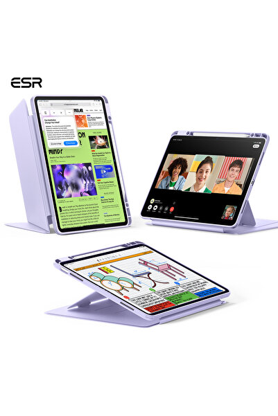 ESR iPad Air 13 M2-M3 (2025) Flip (Kalem Kontrol) Kılıf