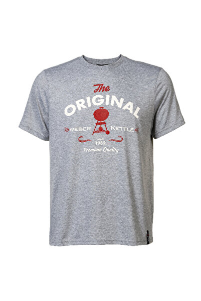 WEBER Erkek T-Shirt The Original – Gri, S/M