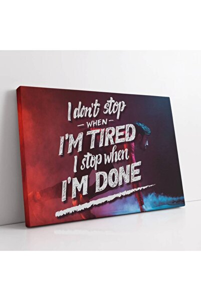 OEM I'm Done canvas painting