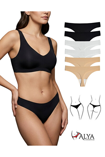 ALYA UNDERWEAR Κοπή με λέιζερ χωρίς ραφές # Σλιπ Στρινγκ Ιζμπρακμάζ, Αόρατο Σ...