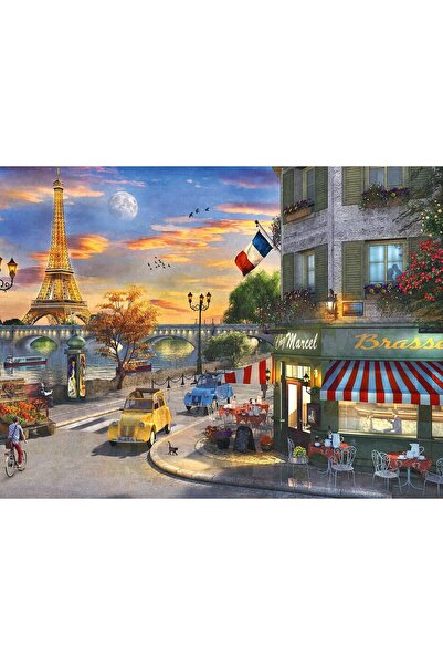 RAVENSBURGER 1500 Parça Romantic City of Paris Puzzle