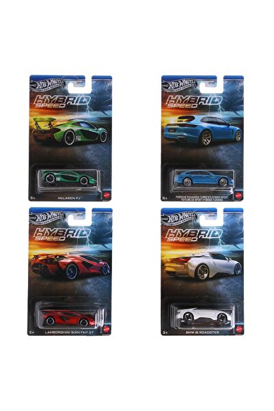 ZanaCasei Hot Wheels Υβριδικά Αυτοκίνητα Ταχύτητας