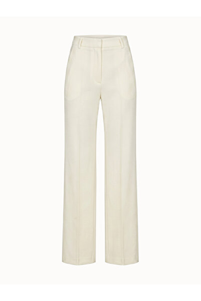 Mavlo Ekru Boot Cut Pantolon