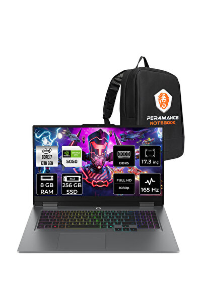 LENOVO LOQ 17IRX10 i7 13650HX 8GB 256GB SSD RTX5050/8GB 115W 17.3" FHD 165Hz ...