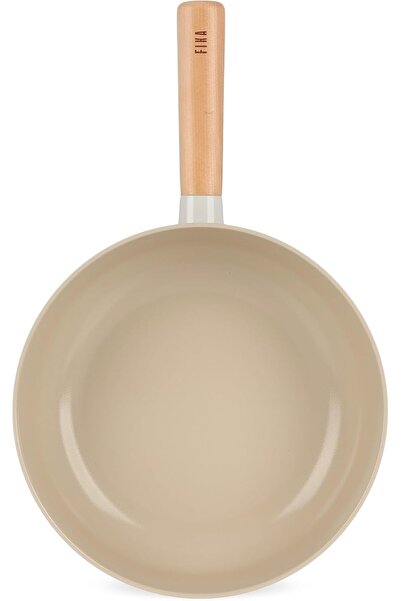 NEOFLAM ,Fika,Cookware set 15Pcs,die coated aluminum w,xtrema non stick ceramic coating,Sahara Sand.