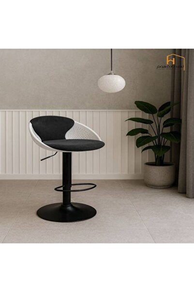 Al Saadah Home كرسي بار - أسود - 50 × 47 × 105 سم - كمية محدودة