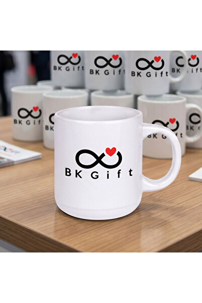 Bk Gift Bk Corporate Promotional Logo Bella White Mug 10 Pieces with Logo Pri...