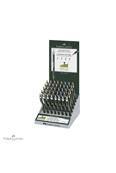 Faber Castell Expunere a 40 de creioane mecanice Faber-Castell TK-Fine, cu di...