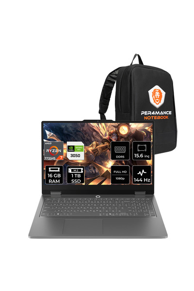 LENOVO Loq Essential Ryzen 7 7735HS RTX 3050 16GB RAM 1TB SSD 15.6" FHD 144Hz...
