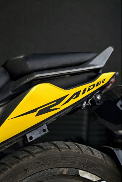 Banxtre TVS Raider 125 için Arka Sele Altı Grenaj için Raider Yazılı Sarı KAP...