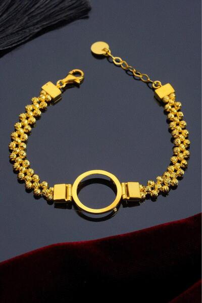 innuendo jewelery 925 Ayar Gümüş Dorikalı Çeyrekli Bileklik