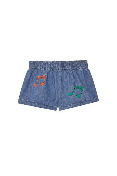 Mini Rodini Șorturi de blugi pentru fete, albastre 2523014060