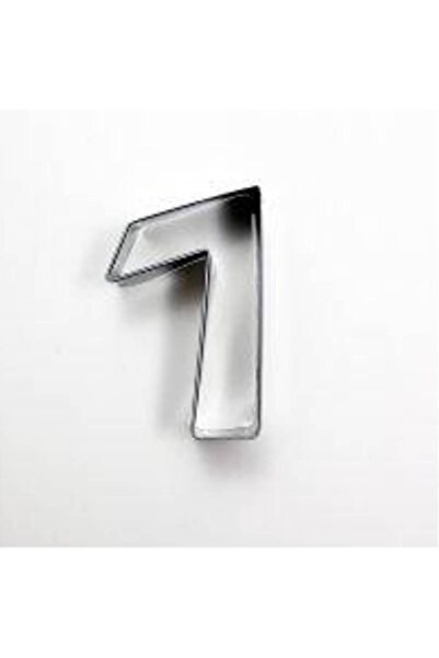 Deniz Party Store 7 Rakamı metal kurabiye kalıbı 1 adet