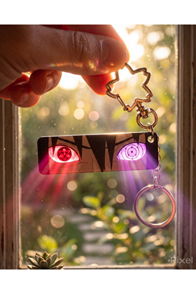 Touz Moda Μπρελόκ Άνιμε Ναρούτο Σασούκε Ούτσιχα με λαμπερά μάτια στον ήλιο