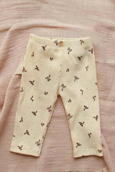 Oh La La Koala For Little Ones Cherry Printed Fancy Camisole Leggings