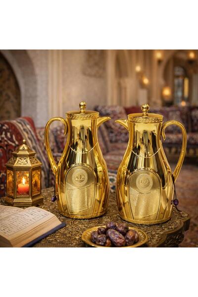 Generic طقم 2 ترمس بتصميم أنيق