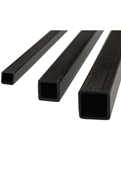 OEM Tub pătrat din carbon 3 x 3 x 1000 mm