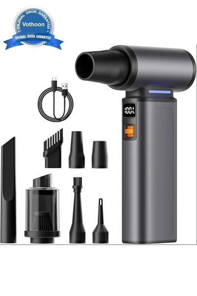 Vothoon Violent Turbo Jet Fan Süpürge Özellikli 130000RPM Ultra Güçlü Motor G...