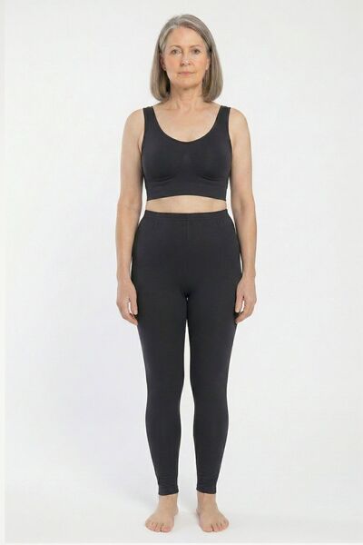 Newteam Μακρύ άνετο κολάν Bamboo Mommy Fit - Ψηλόμεσο και συσφιγκτικό - Μαλακ...