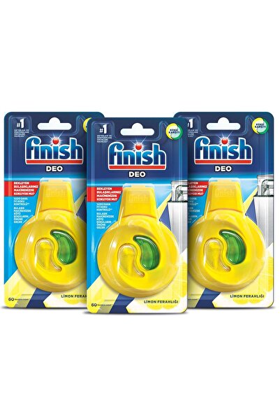 Finish Bulaşık Makinesi Kokusu Limon Ferahlığı x3 Adet