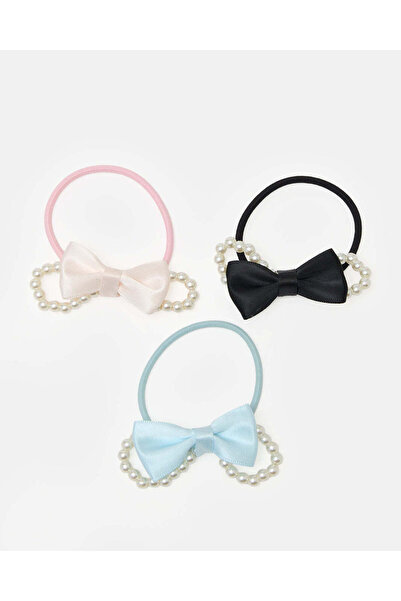 REDTAG Women Multicolour Bow Hair Tie Set