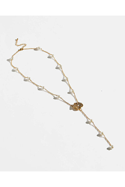 REDTAG Women Gold Embellished Necklace