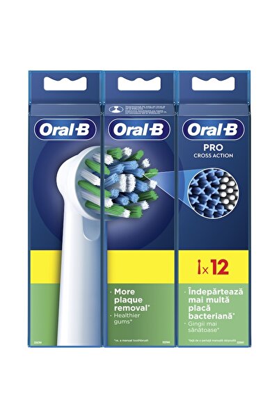 Oral-B Κεφαλές ηλεκτρικής οδοντόβουρτσας Reserve Pro Cross Action, 12 τεμάχια