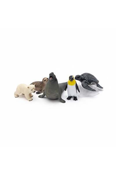 TUFY TOYS KUTUP VE DENİZ CANLILARI FİGÜR SETİ- MODEL HAYVAN OYUNCAK