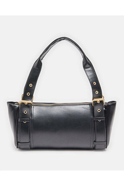 REDTAG Women Black Embellished Day Bag