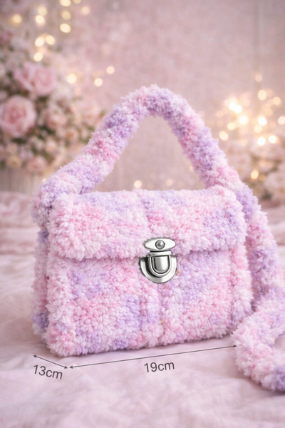 Rabona Fashion Lumiere Plush Mini Bag