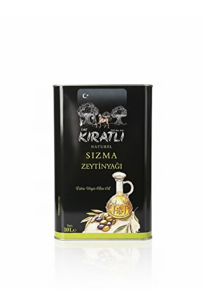 Saf Kıratlı Naturel Sızma Zeytinyağı 10 Lt