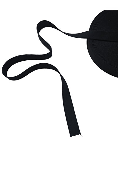 Liva Craft Βαμβακερή λαβή τσάντας 4 εκ. Μαύρο – Ανθεκτική λαβή τσάντας, Στήλη...