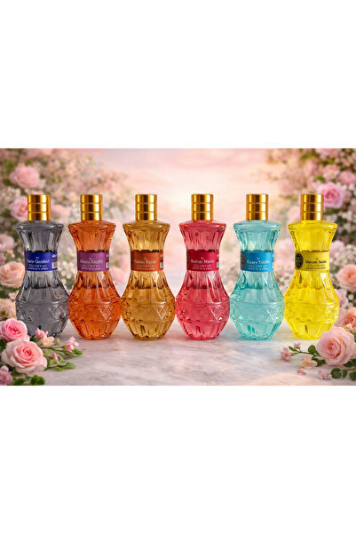 SAKLIKENT KOLONYA 6’lı 400 ml Kolonya Seti – 2.4 Litre | Büyük Boy | Kırılmaz...