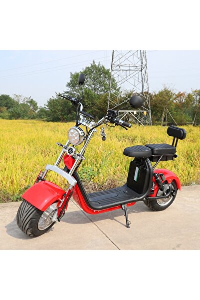 OEM Ηλεκτρικό σκούτερ citycoco, κινητήρας 1500W, μπαταρία 20Ah 60V, μαύρο, τα...