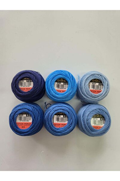 Dmc KOTON PERLE ΝΟΜΑΡΙ 8 - ΣΕΤ ΜΠΛΕ ΑΠΟΧΡΩΣΕΩΝ