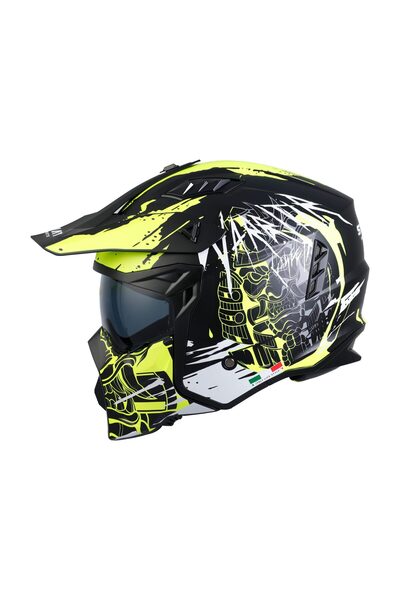 Sway SEUL WARRIOR Yellow Modüler Kask